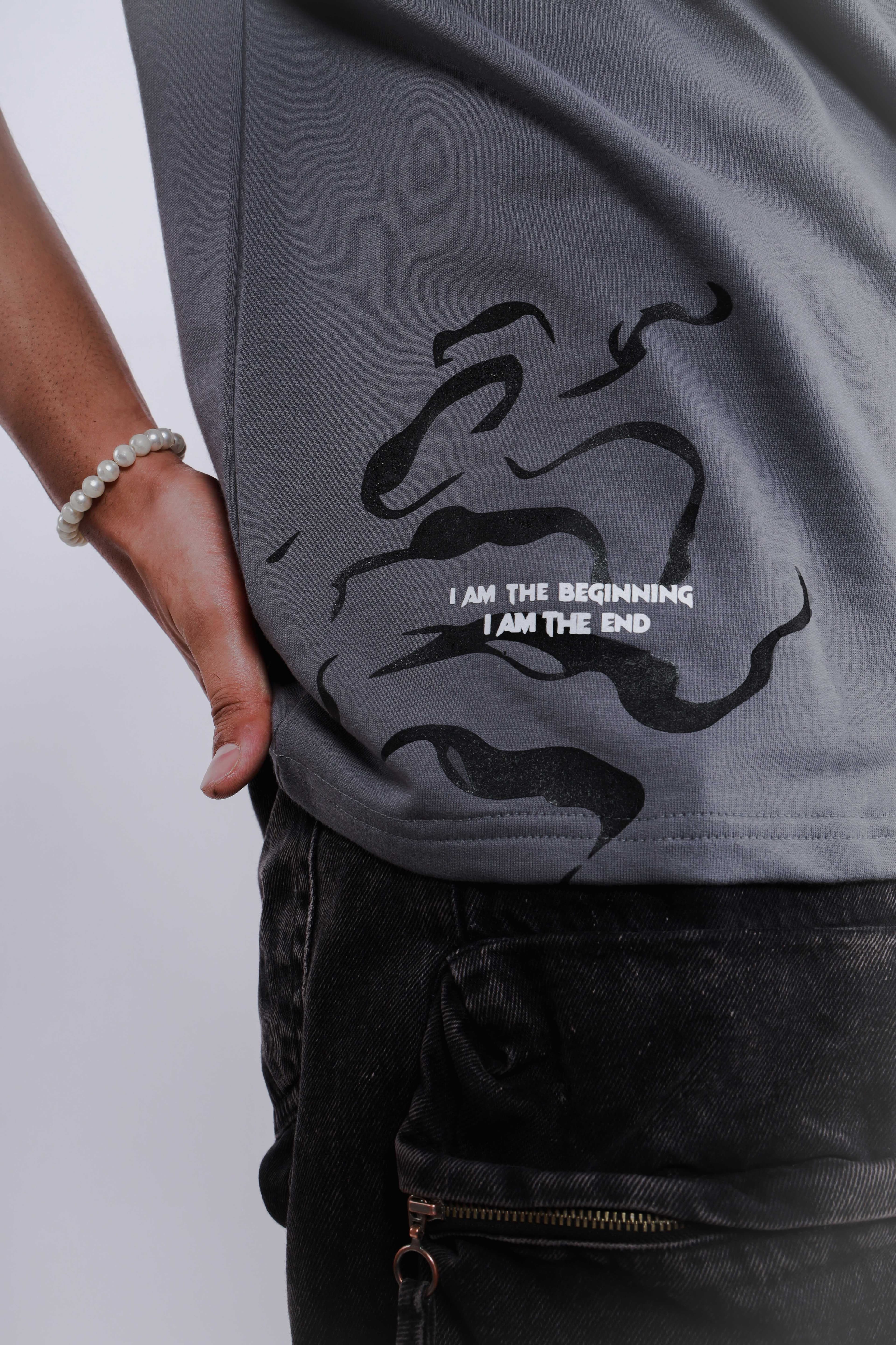 Omen T-shirt Front Print Tagline